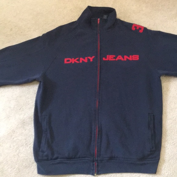 DKNY zip-up sweatshirt! - Picture 1 of 4
